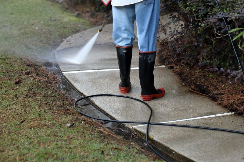 Concrete Power Washing
