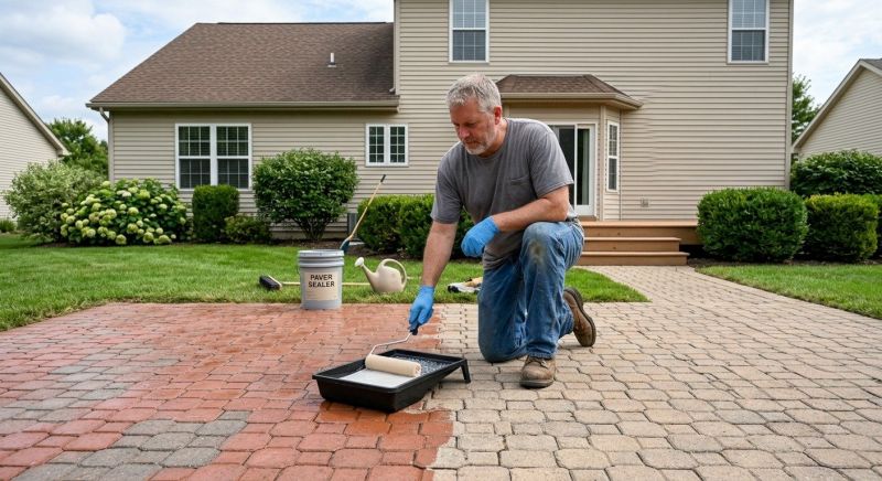 Courtyard Sealing in Bellevue, WA
