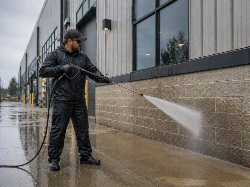 Concrete Power Washing Service