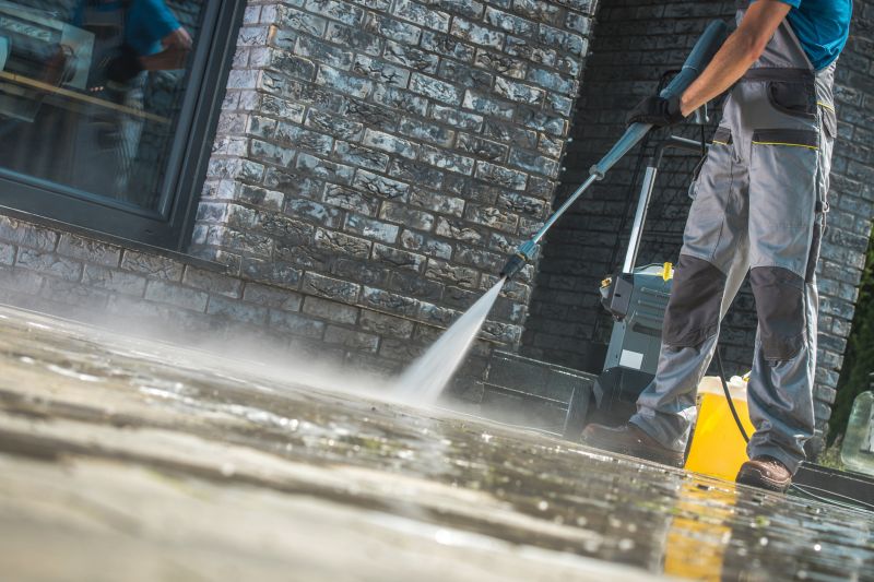 Local Concrete Power Washing pros at work